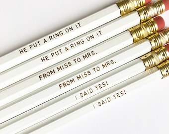 Bride to Be Pencil Set