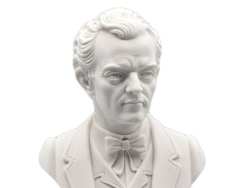 Musicians - Bust of Mahler with alabaster base