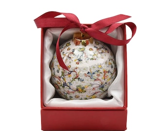 CHRISTMAS BALL Porcelain - Florentine Paper exclusive design