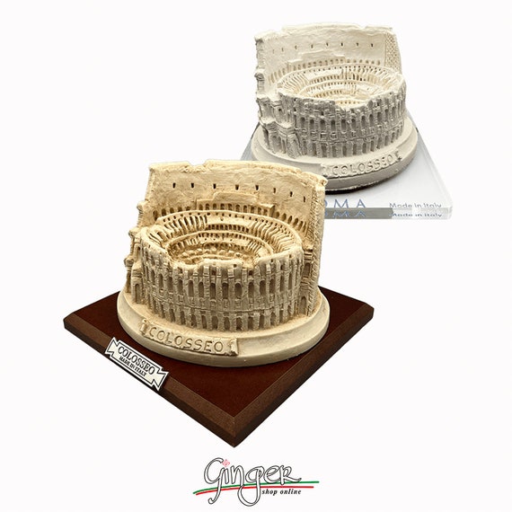 The Colosseum of Rome With a Plexiglass or Wooden Base - Large