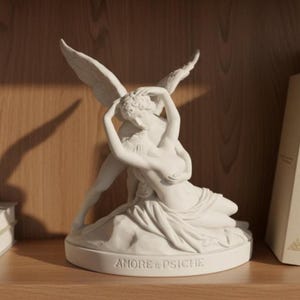 Cupid and Psyche - reproduction of the famous sculpture by Antonio Canova