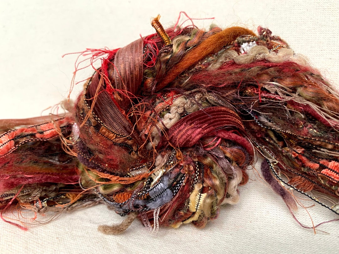 Potpourri 22 Yard total Novelty Yarn Fiber Samples Bundle Etsy UK