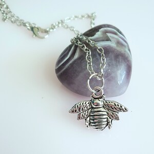 Bee necklace, gift for animal lovers
