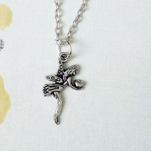 Fairy Necklace, dainty fairy fantasy necklace, fantasy gift for her