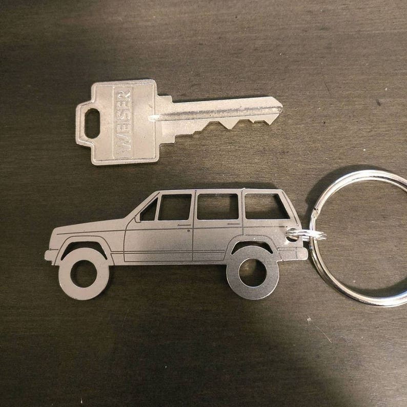 Jeep XJ Cherokee 1994 2001 Keychains Etsy
