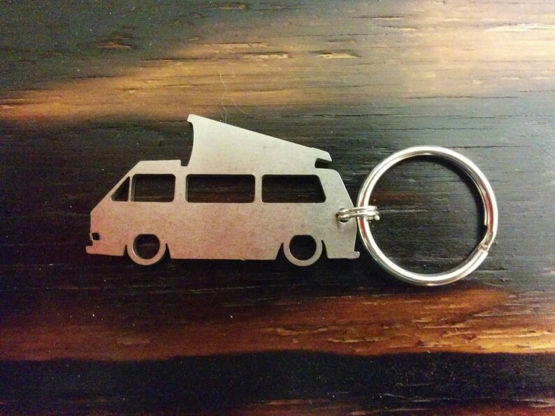 Volkswagen Westfalia Camper Van Keychain Etsy