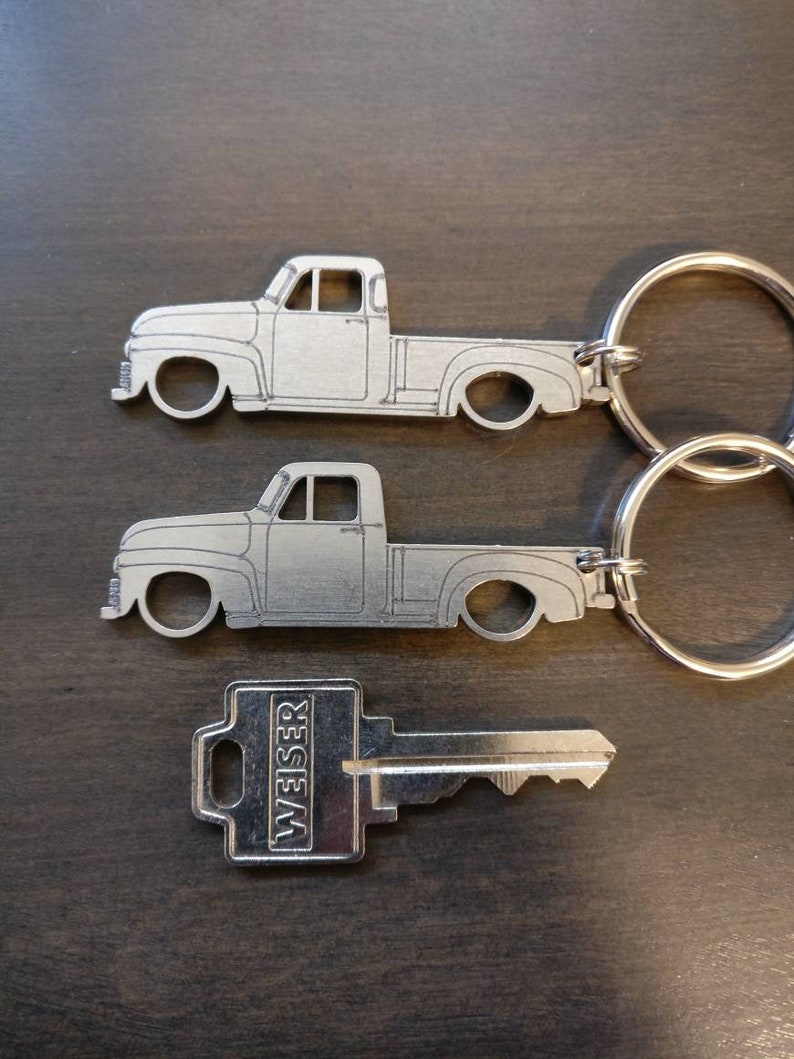 19471954 Chevrolet Truck Laser Cut Keychains Etsy