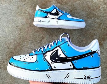 nike air force 1 custom comic