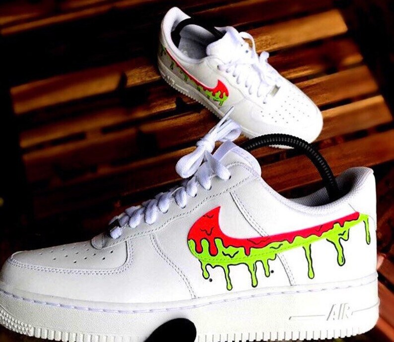 nike air force 1 drippy custom nike air force 1 drippy custom