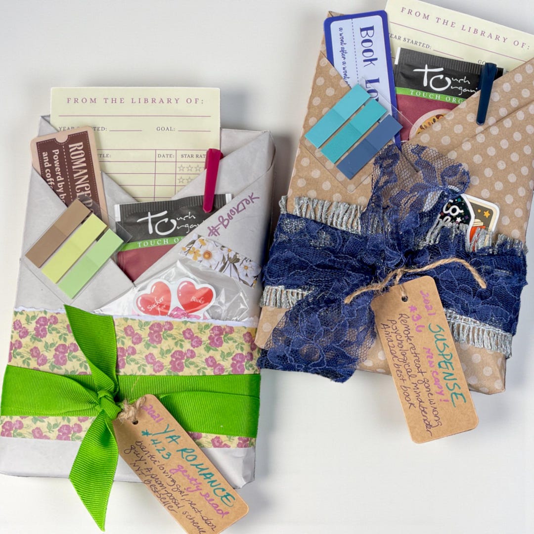 Blind Date With a Book • Wrapped Mystery Book Gift • Annotate Kit ...