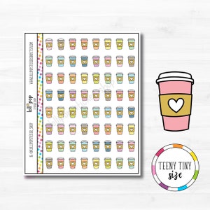 Tiny Stickers - Starbucks Coffee Cups – Affirm My Way