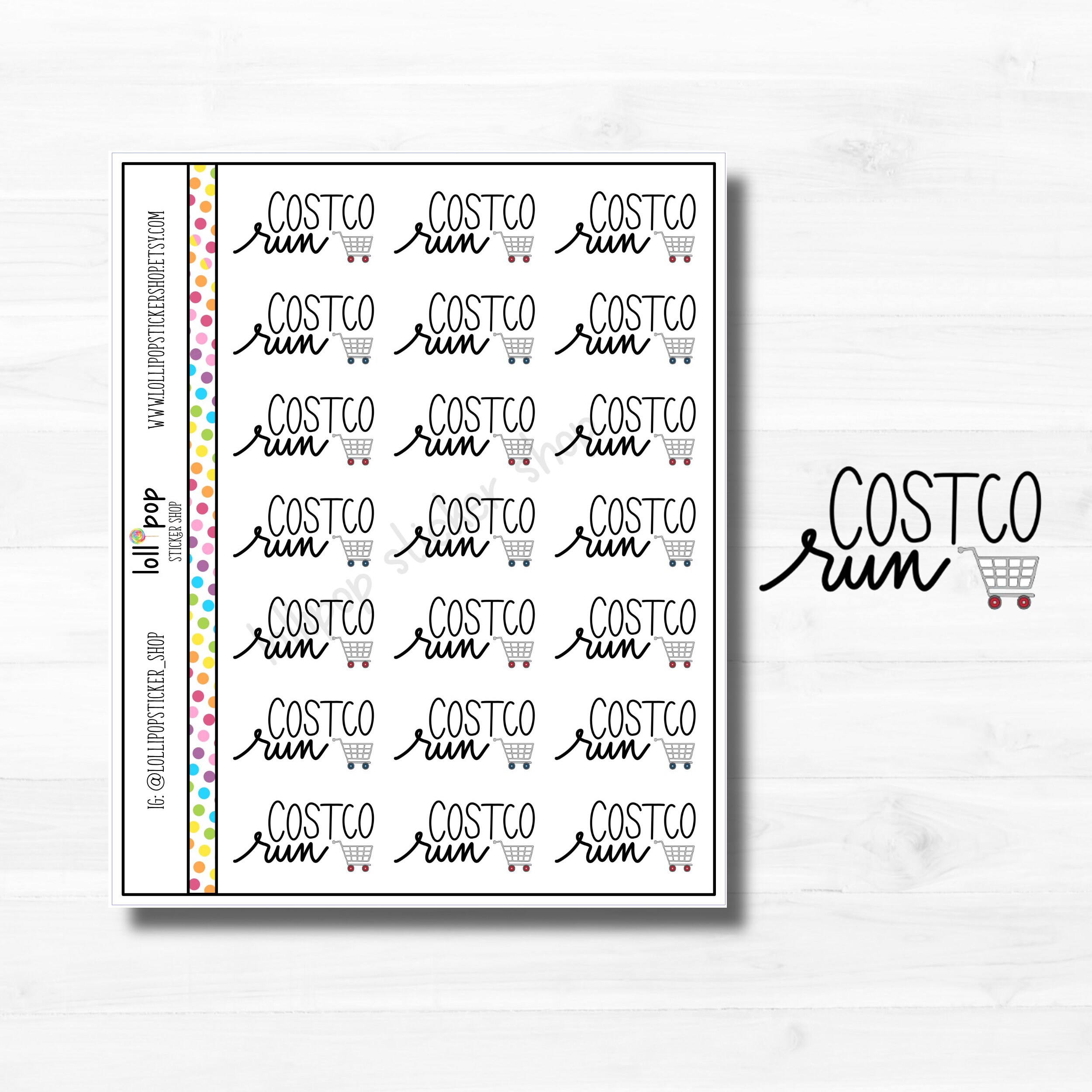 Costco Name Tag - Etsy