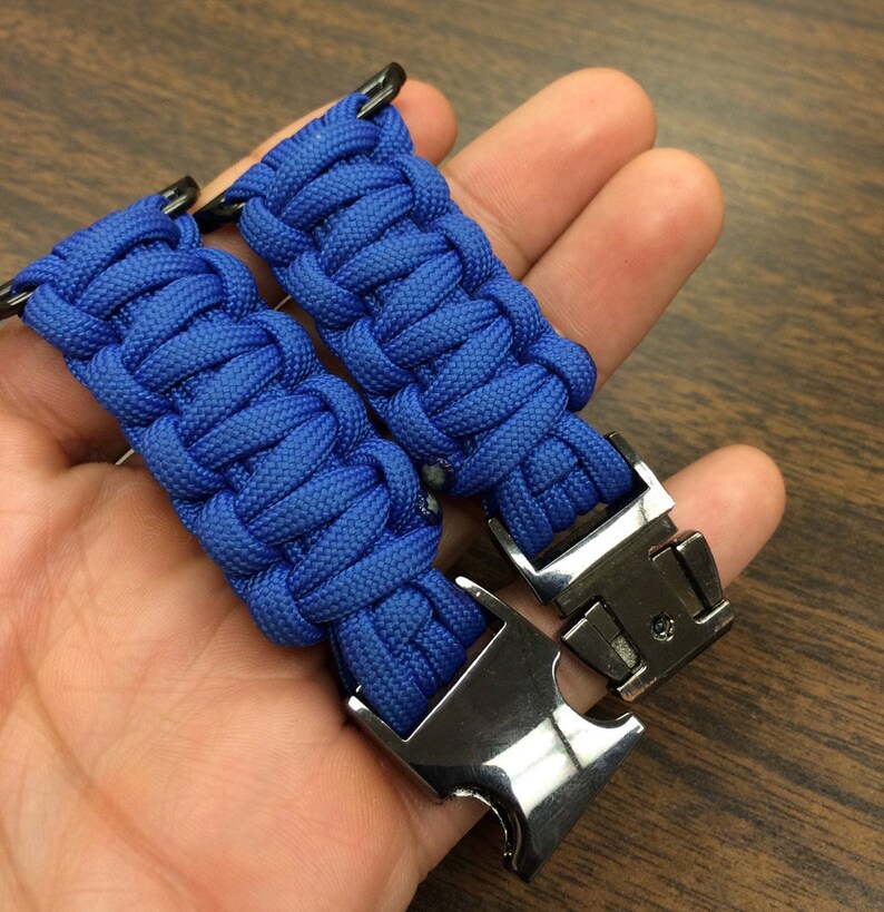 Paracord Apple Watch Band Cobra Stitch Apple Watch band 38mm | Etsy