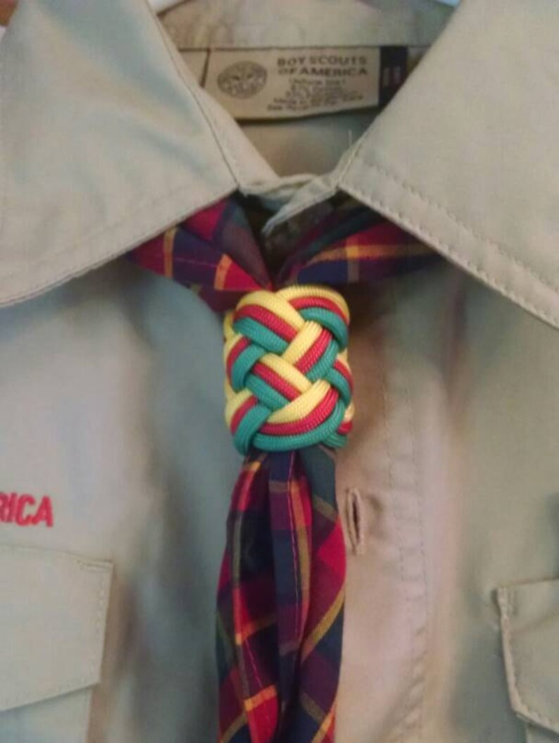 elos Woggle Neckerchief Slide for Cub or Boy Scout Etsy