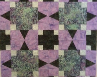 Wayfarers Star quilt block pattern