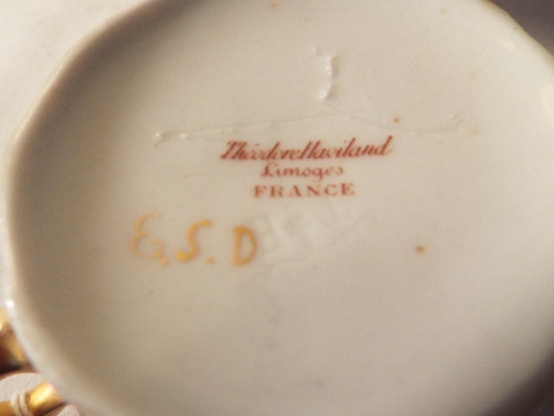 Vintage Theodore Haviland cup and source image 4