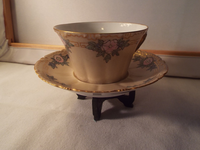 Vintage Theodore Haviland cup and source image 1
