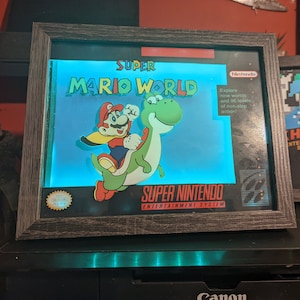 3D Light up Nintendo SNES Super Mario World