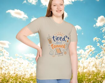 Tired But Tanned Summer Tee
