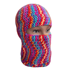 Exclusive Face Mask, Balaclava, Crochet Ski Mask, Crochet Balaclava