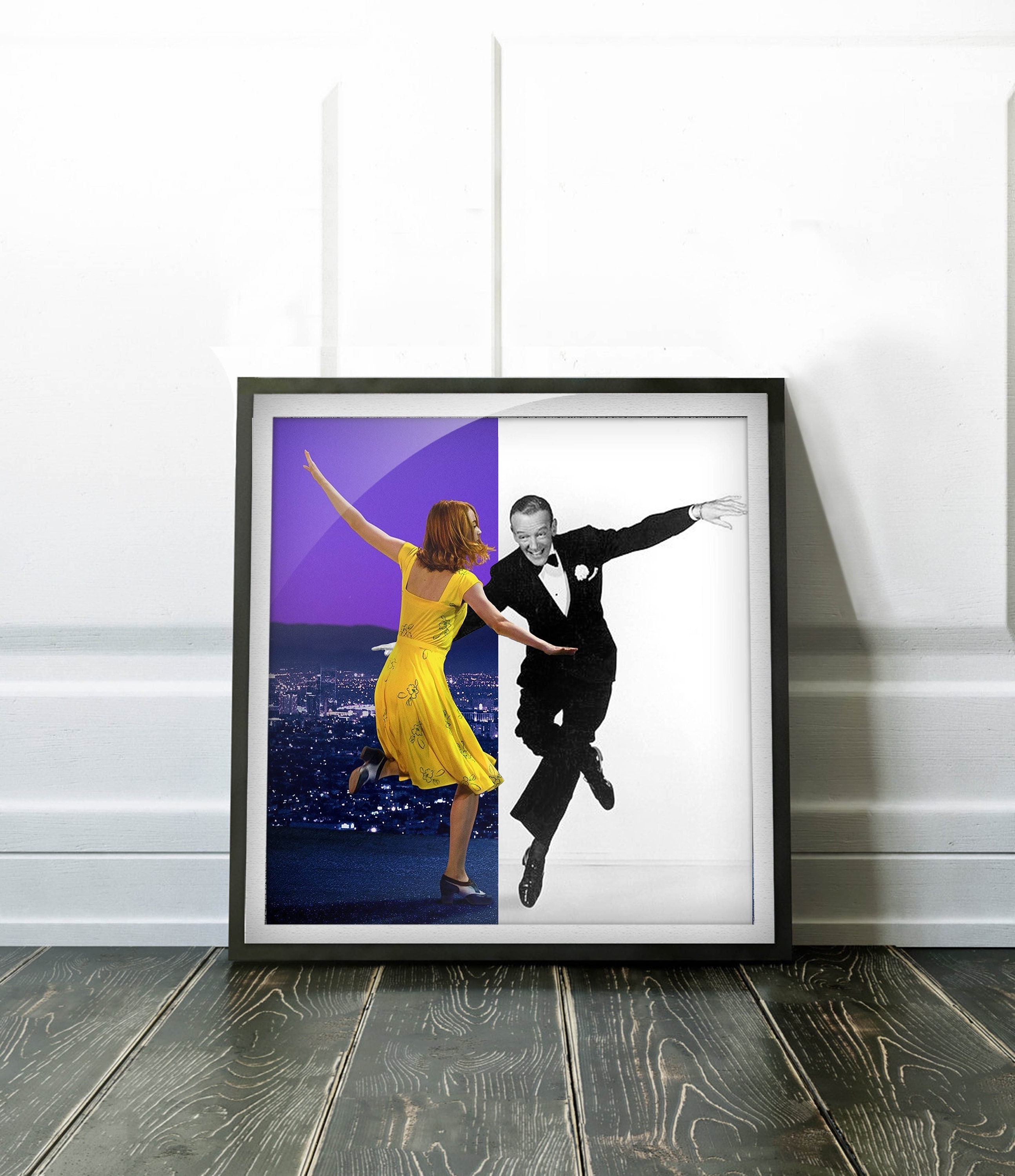 Emma Stone and Fred Astaire Art Board Print for Sale by LT