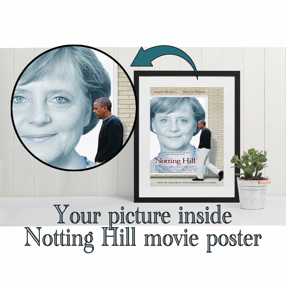 Personalized Notting Hill Movie Poster Customized Art -  Israel