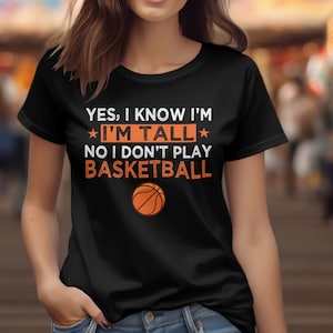 Tall T-Shirt: Sarkastisches Geschenk für große Menschen