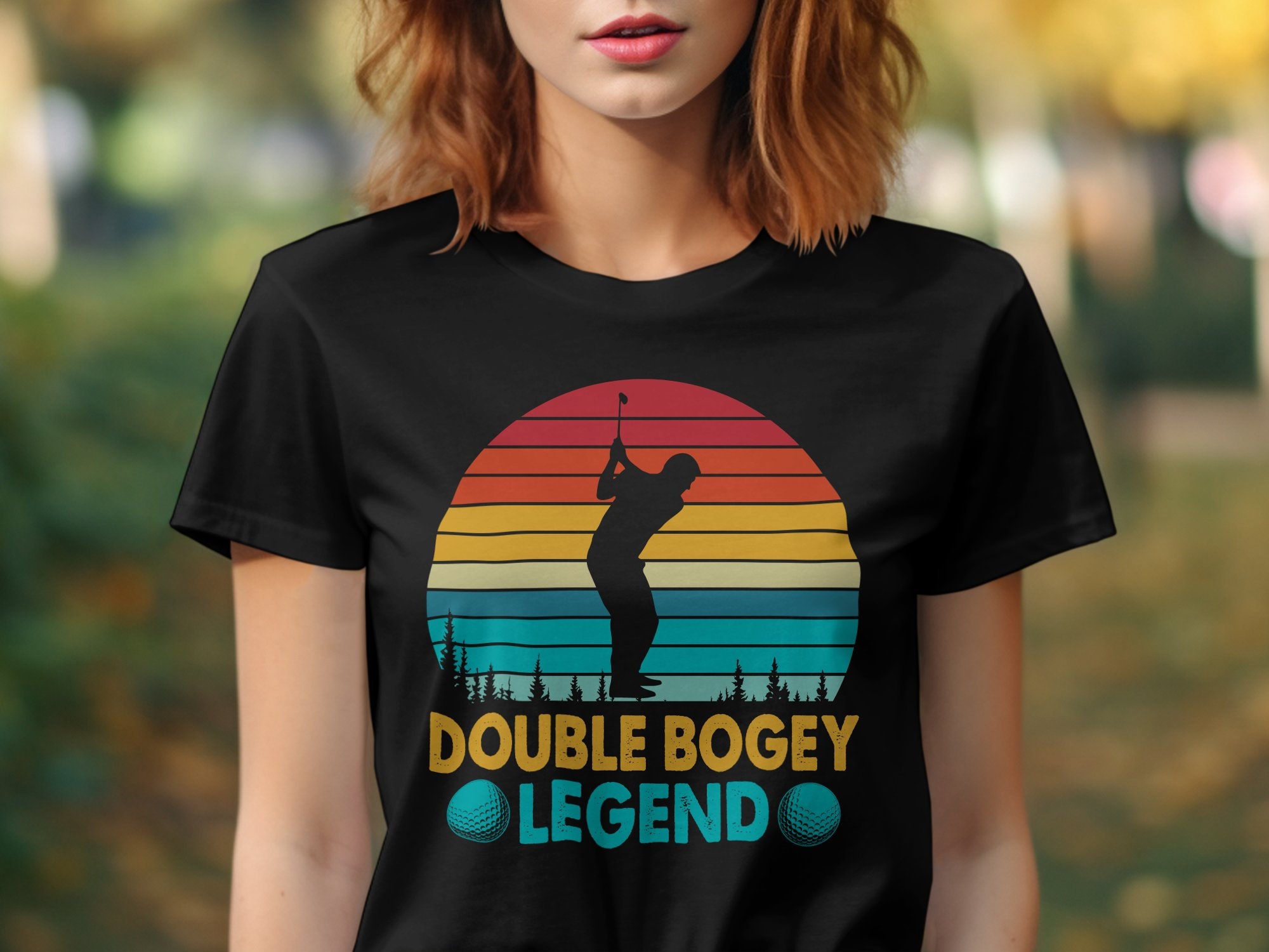 Funny Golf T-shirt, Double Bogey Legend Shirt, Bad Golfer Gift