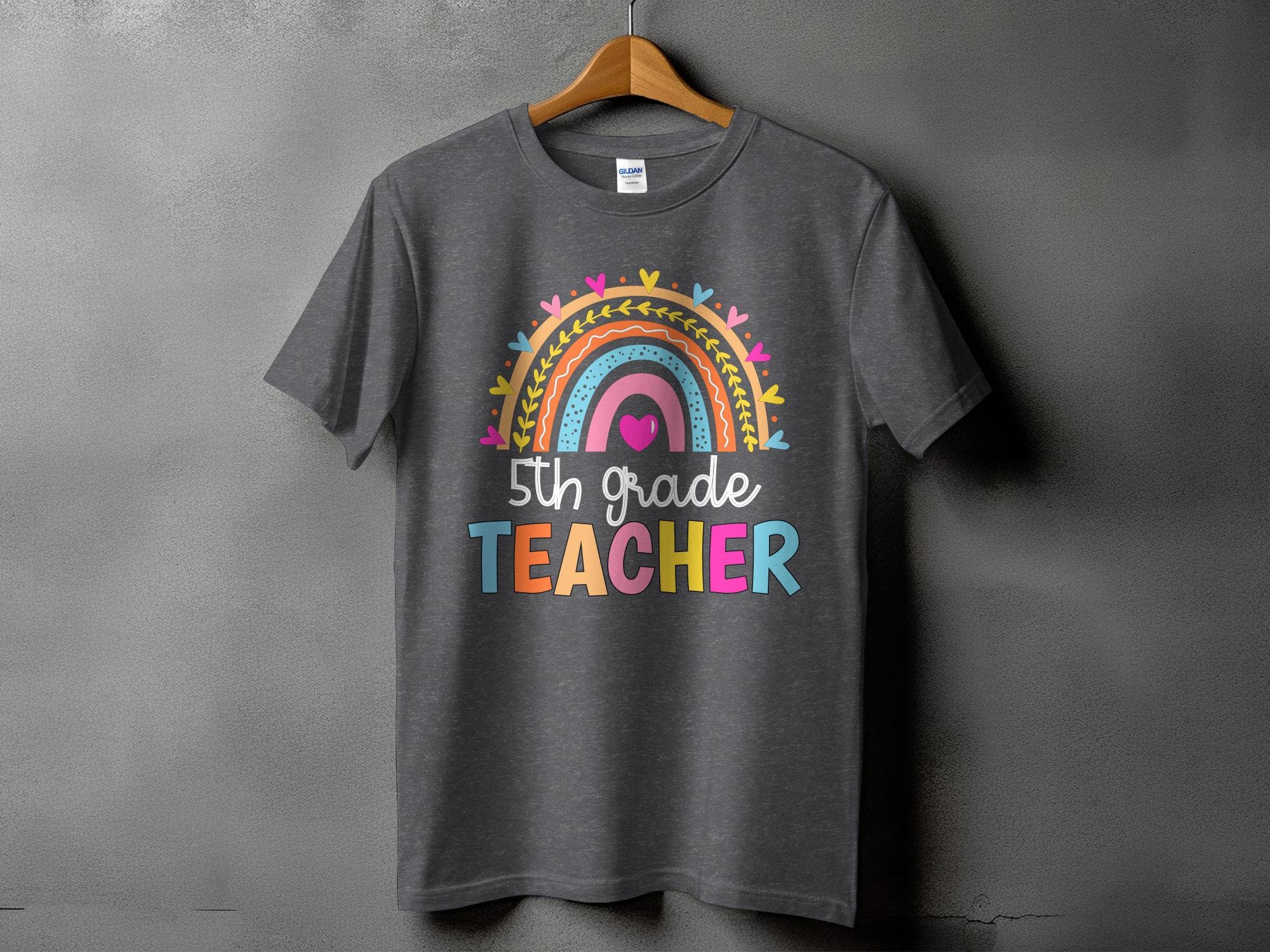 Funny Teacher T-Shirt For Women – Teaching Heart Graphic Tee | Teacher Appreciation Gift Top - View #8
