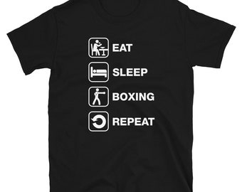 Boxer Shirt - Eat Sleep Boxing Repeat