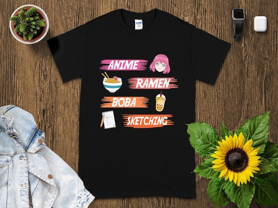 Ramen and Romance: Savoring Style with Ramen Themed Anime Shirts