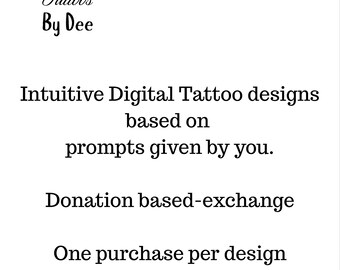Digitale tattoo-conceptontwerpen • Moodboard-tatoeages van Dee
