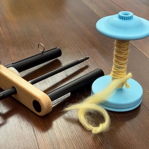 Spinning Wheel Bobbin for Ashford Joy with WooLee Winder Regular - 3D printed