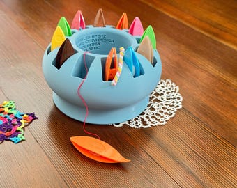 ShuttleShip S12 - 3D Printed Tatting Shuttle Caddy