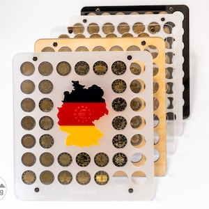 Germany 2 Euro Coin Holder: Display for 37 Coins