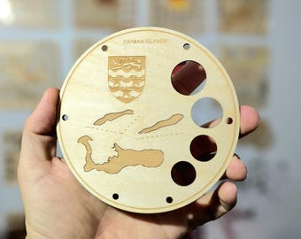 Coin Holder for Cayman Islands coins