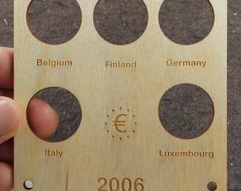 Coin holder for European Union 2 Euro commemorative coins of 2006, Coin Display