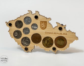 Porta monete per monete regolari della Repubblica Ceca