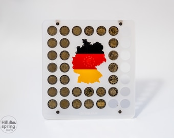2 Euro Coin Display Case: Germany Commemorative Coin Holder
