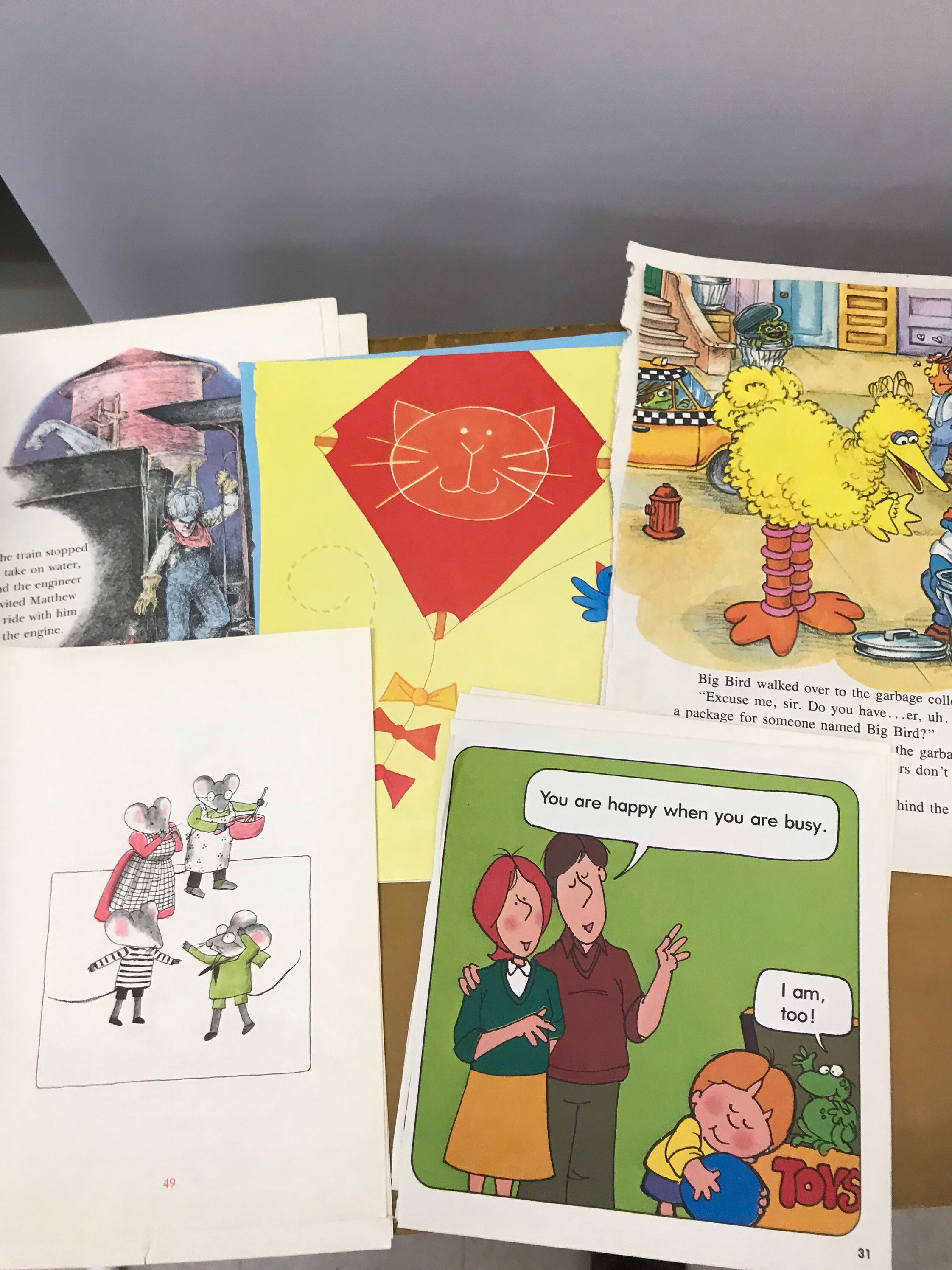 What is the subject presented in the essay why i love books image