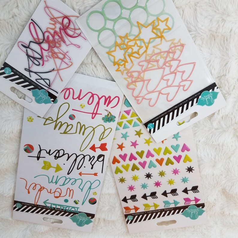 Card Making Supplies Scrapbooking Craft Lot Lot 8 Heidi Swapp Supplies Destash Paper Crafting Embellishments Card Making Stationery Materials Kromasol Com