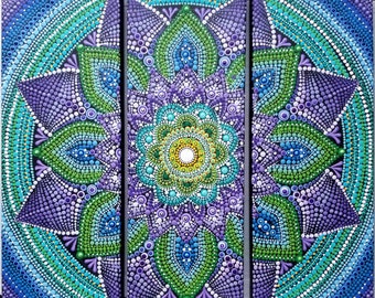 Mandala painting | Etsy