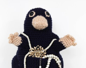 Niffler Inspired by Fantastic Beasts // Toy // Plush // Plushie // Crochet // Fantastic // Cute // Doll