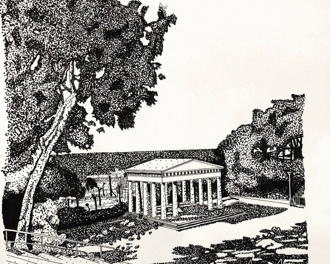 Pointillism art