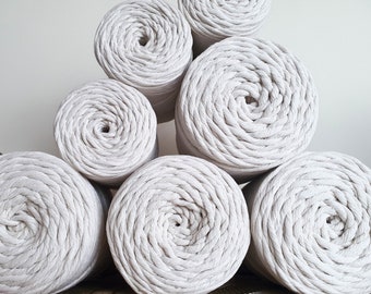 14mm Cotton Rope 10m Natural Cotton Rope 3 Strand Twisted Soft Rope, Craft  Rope MB CORDAS 