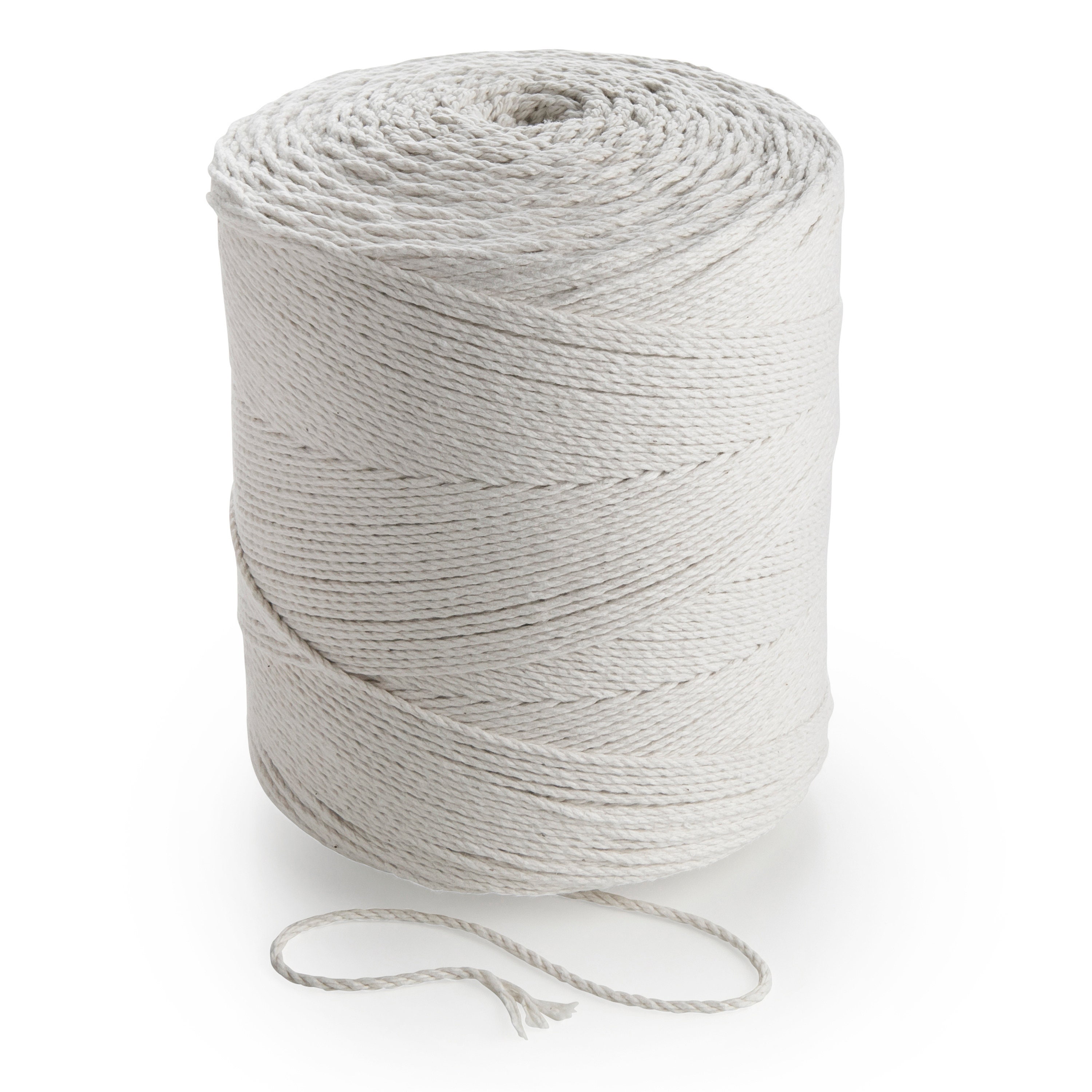 Thinsont Macrame Cord 6mm Natural Macrame Cotton Rope Soft Cotton