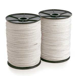 3mm x 200m Cotton Macrame Cord, Handmade Natural Cotton, Cotton Macram –  Tendak