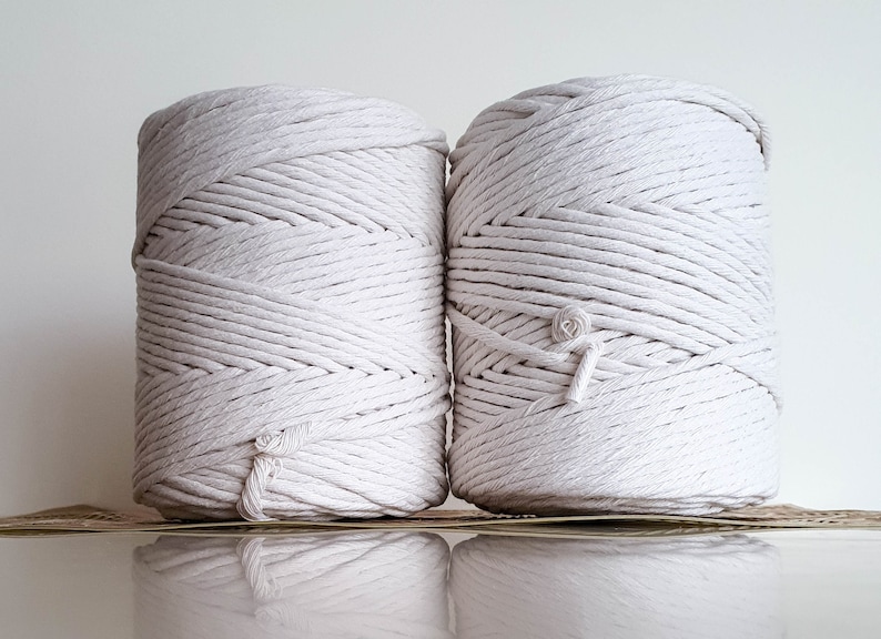 Bulk Macrame Cotton Cord 3mm X 560m/ 4mm X 360m/ 5mm X 240m Etsy UK