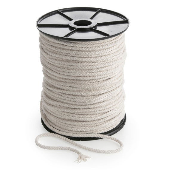 Do it Best 9/64 In. x 48 Ft. Natural Braided Cotton Cord