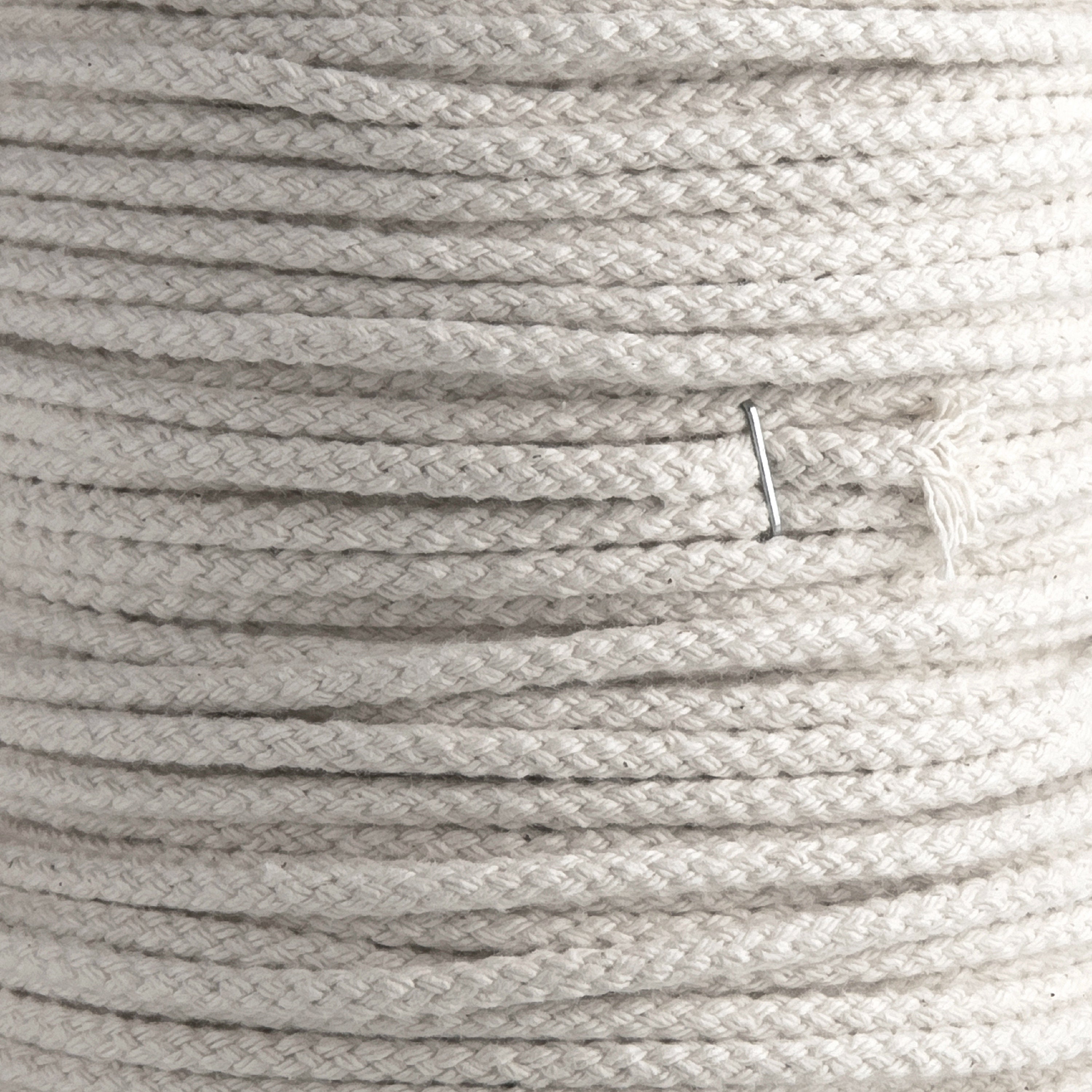 4mm coiled natural macrame cotton rope – Careless Threads